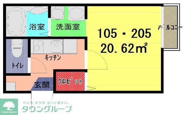 LE CHOCOLATの物件間取画像